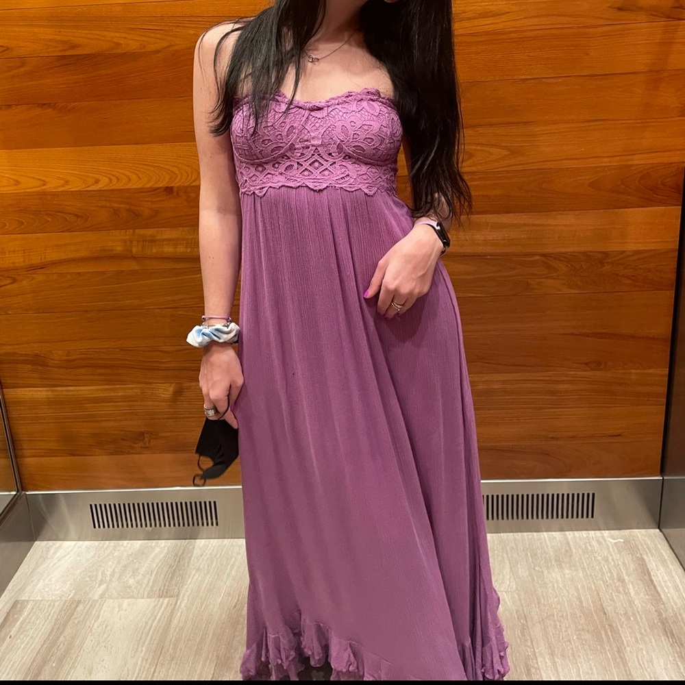 Purple Maxi dress